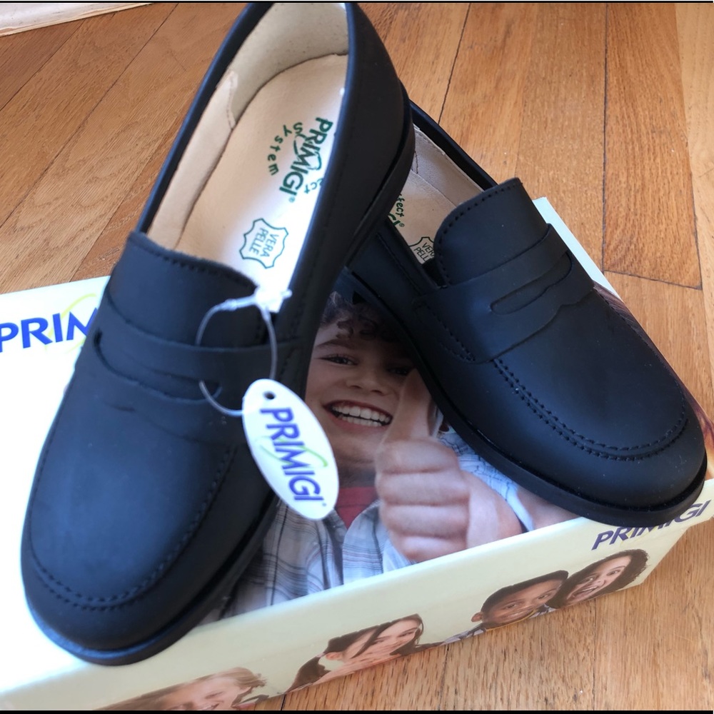 Boys Dress Shoes - Primigi - Black leather